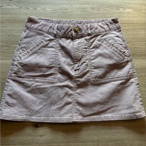 American Eagle Outfitters Pink Corduroy Mini Skirt
